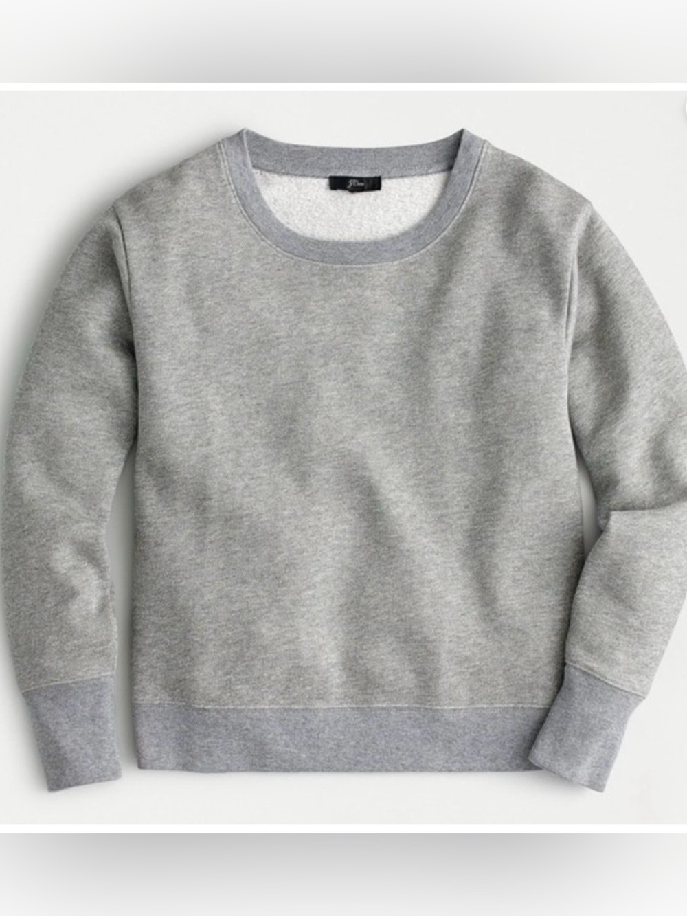J. Crew | Metallic Thread Sweatshirt | Sz M | NWT